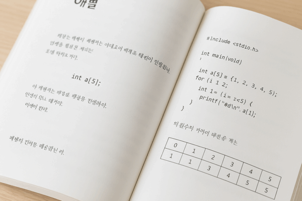 C언어 배열