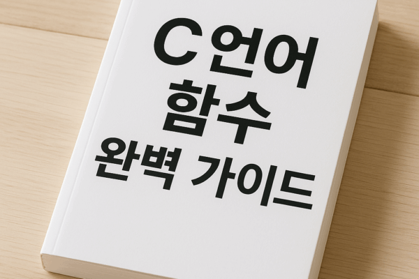 C언어 함수