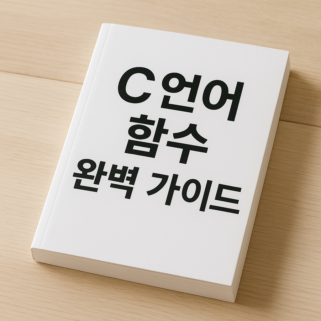 C언어 함수