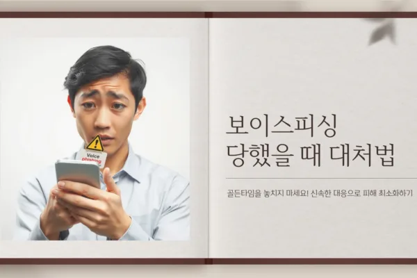 보이스피싱 당했을때 대처법1